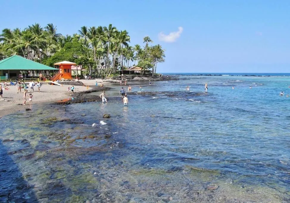 Most Popular Snorkeling & Surfing Beach ! Turtles! Kailua-Kona 0*,